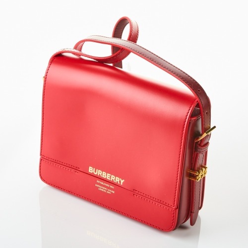 Burberry, Small Grace Red Two Tone Crossbody Bag - As new