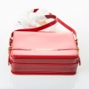 Burberry, Small Grace Red Two Tone Crossbody Bag - As new - 2