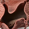 Bottega Veneta, Brown Intrecciato Leather Parachute Bag - 3