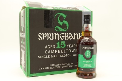 (6) Springbank 15 Year Old 2021 Release Single Malt Scotch Whisky, 46% ABV (Original Box)