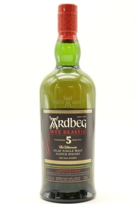 (1) Ardbeg Wee Beastie 5 Year Old Single Malt Scotch Whisky, 47.4% ABV