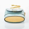 Chloe, Aby Lock Pale Blue Croc Embossed Leather Bag - 2