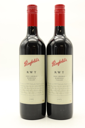 (2) 2009 Penfolds RWT Shiraz, South Australia