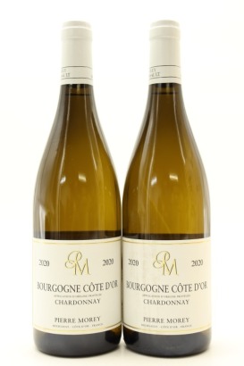 (2) 2020 Domaine Pierre Morey Bourgogne Cote d'Or Chardonnay, Burgundy