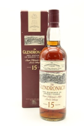 (1) Glendronach 15 Year Old Sherry Casks Single Malt Scotch Whisky, 40% ABV, 700ml, Circa 1990s (GB)