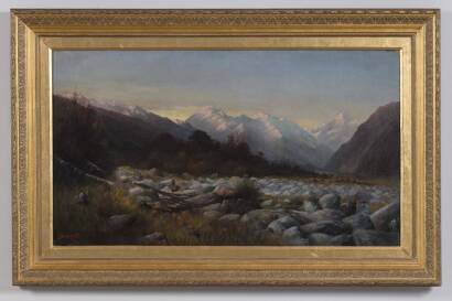 JOHN DOUGLAS PERRETT South Island Landscape
