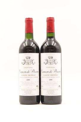 (2) 1999 Chateau Canon de Brem, Canon-Fronsac