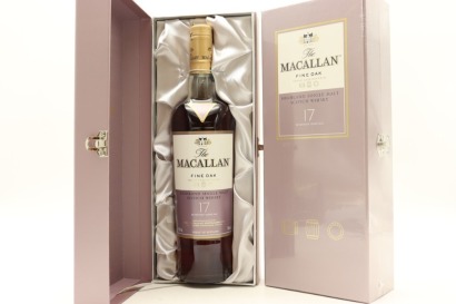 (2) The Macallan Fine Oak 17 Year Old Single Malt Scotch Whisky, 43% ABV (GB)