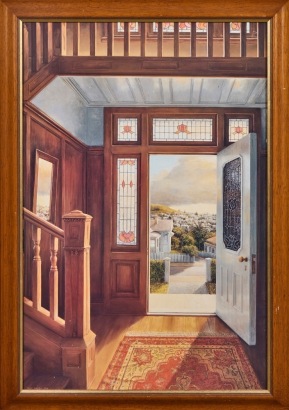 PETER SIDDELL "The Doorway" Reproduction Print