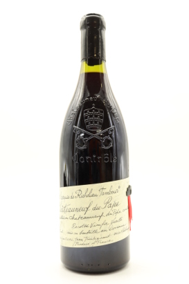 (1) 1995 Domaine Trintignant Chateauneuf-du-Pape Marquis de Richelieu Tambour, Rhone
