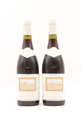 (2) 2000 Domaine Gauthier Morgon Sylvain Fessy, Beaujolais (STOL)