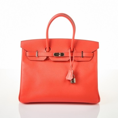 Hermès, Rose Jaipur Epsom Leather Birkin 35