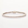 9ct White Gold, 2.00ct Diamond Tennis Bracelet