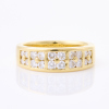 18ct Yellow Gold, Modern, 1.00ct Diamond Dress Ring