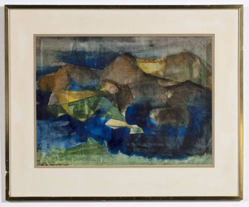 LOUISE HENDERSON Blue Landscape