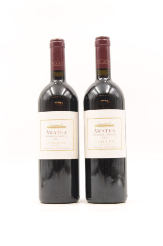 (2) 2008 Te Mata Estate Awatea Cabernet Merlot, Hawke's Bay