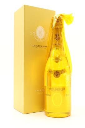 (1) 2008 Louis Roederer Cristal Millesime Brut, Champagne [JR19] [RP98] [WE100] [WS97] (GB)