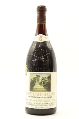 (1) 1995 Domaine Saint-Benoit Chateauneuf-du-Pape, Rhone, 1500ml