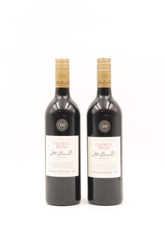 (2) 2014 Church Road McDonald Series Cabernet Sauvignon, Hawkes Bay