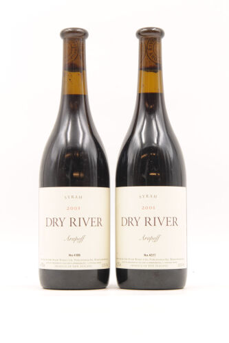(2) 2001 Dry River Arapoff Syrah, Martinborough [BC95] [JR17.5]