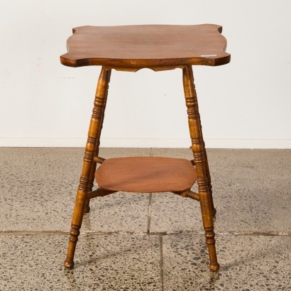 An Antique Oak Parlour Table