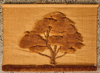 A Seventies Jute Tree Of Life Tapestry, Usa