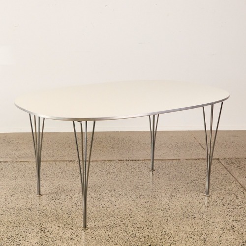 A Fritz Hansen Elliptical Dining Table