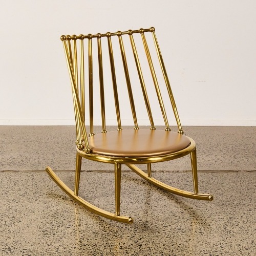 An Aurora Cantori Style Rocking Chair