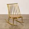 An Aurora Cantori Style Rocking Chair