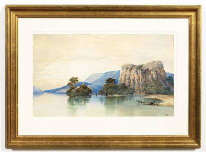JOHN BARR CLARKE HOYTE Lake Tarawera