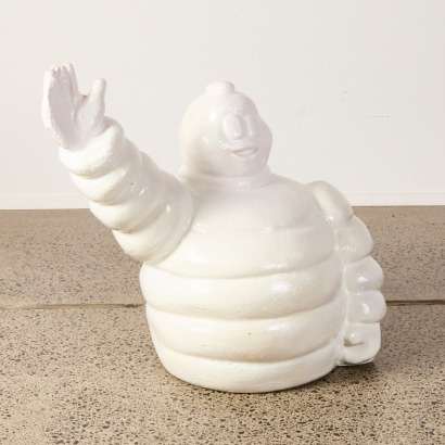 A Large Vintage Waving Michelin Man