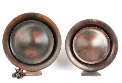 Two Large Vintage Dutch Phillips Table Speakers