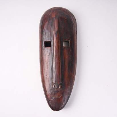 A Contemporary Wooden Wall Mask