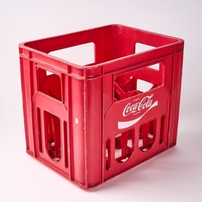 A Coca Cola Bottle Crate