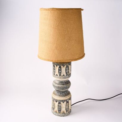 A Ceramic Base Table Lamp