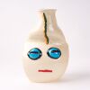 An Outsider Art Pottery Faces Vase - 2