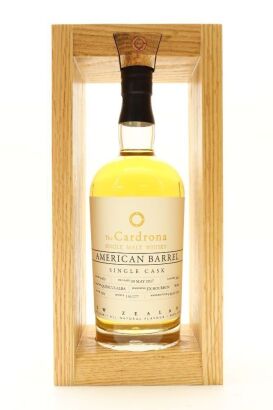 (1) The Cardrona Distillery Single Cask American Barrel Single Malt New Zealand Whisky, 52% ABV (GB)