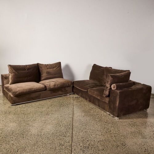 A Groundpiece Sectional Sofa By Antonio Citterio for Studio Italia