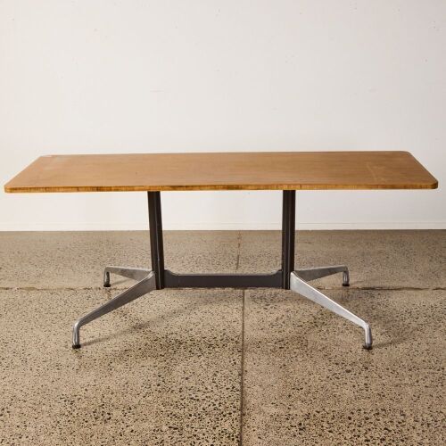 An Eames Dining Table By Herman Miller