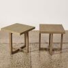 A Pair Of Yard Bedside Tables In Rovere Cenere By Emmanuel Gallina