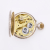 Sterling Slver, 32mm Open Faced Mechanical Pocket Watch - 2