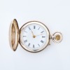 Sterling Silver, 33.5mm Full Hunter Manual Wind Pocket Watch