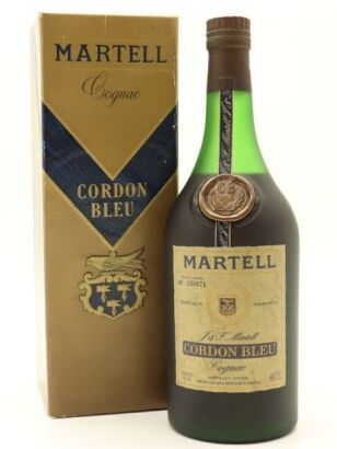 (1) Martell Cordon Bleu Cognac (Around 1975-1985) (GB)