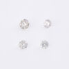 Collection of 4 x Loose Small Diamonds, .56ct Total Weight