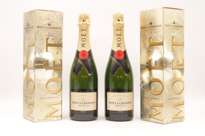 (2) NV Moet & Chandon Brut Imperial, Champagne