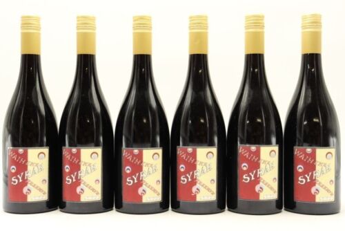 (6) 2022 Waiheke Hospice Reserve Syrah Blend - First Release, Label by Denis O'Connor, Waiheke Island