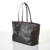 Chanel, Black Caviar Leather On The Road Tote Bag