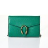 Gucci Dionysus Green Leather Bag