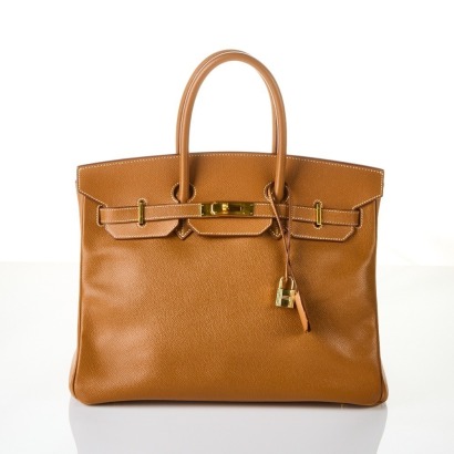 Hermès Gold Epsom Leather Birkin 35