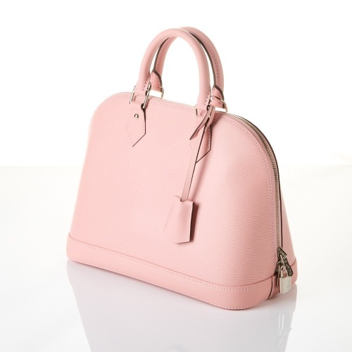 Louis Vuitton, Rose Ballerine Epi Leather Alma PM